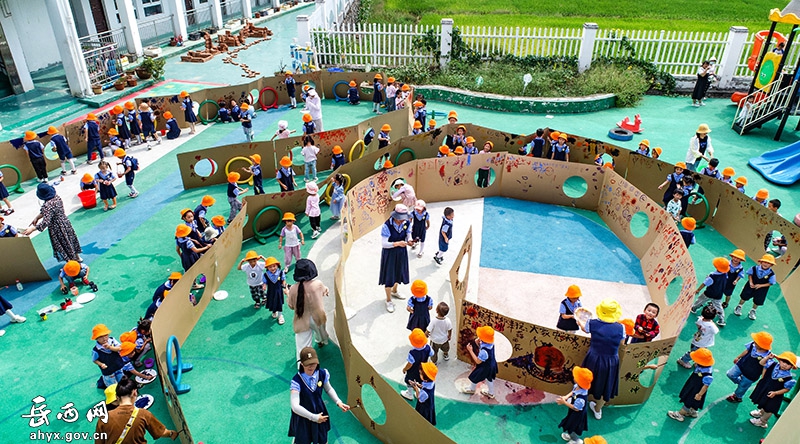 【网络中国节·中秋】菖蒲:山区幼儿画中秋